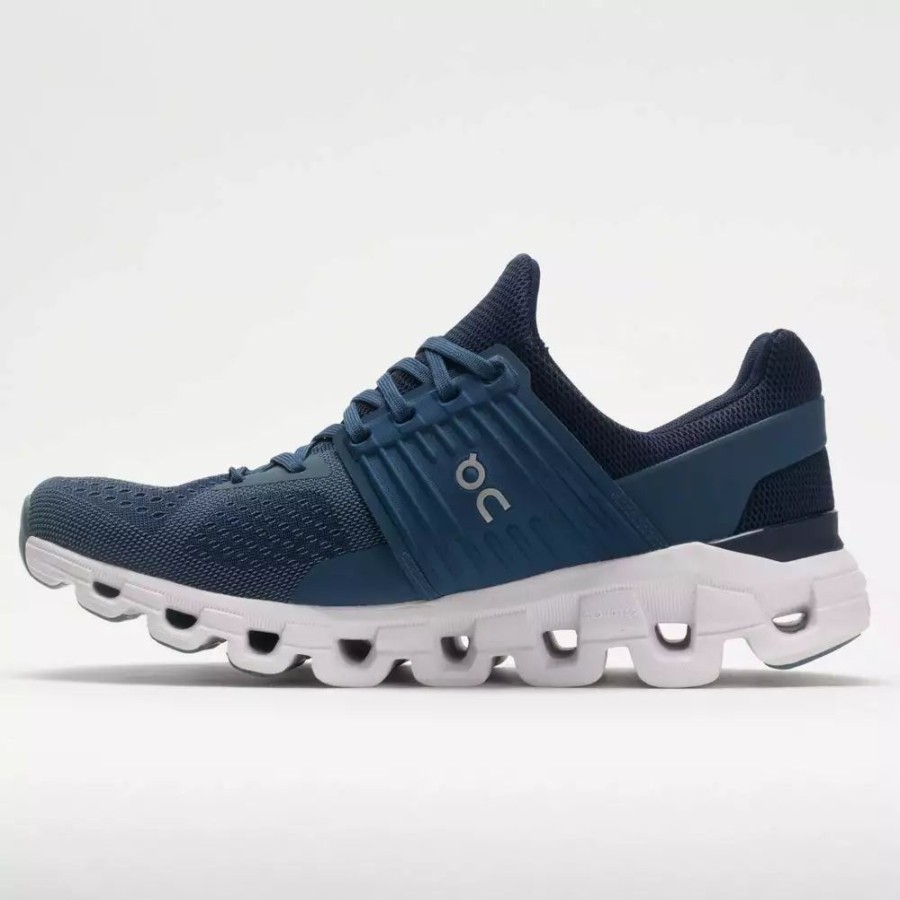 Running Shoes * | On Running On Cloudswift Men'S Denim/Midnight