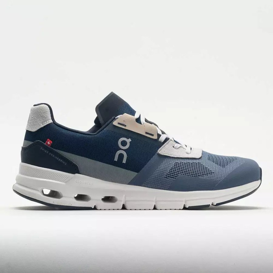 Lifestyle Sneakers * | On Running On Cloudrift Men'S Metal/Navy