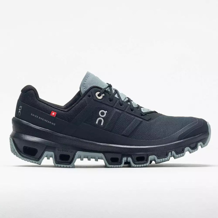 Trail Running Shoes * | On Running On Cloudventure Women'S Black/Cobble