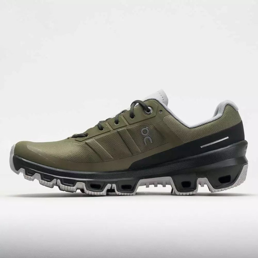 Trail Running Shoes * | On Running On Cloudventure Men'S Olive/Fur