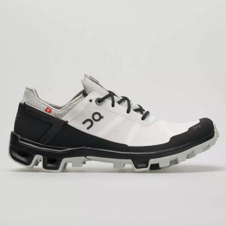 Trail Running Shoes * | On Running On Cloudventure Peak Men'S White/Black