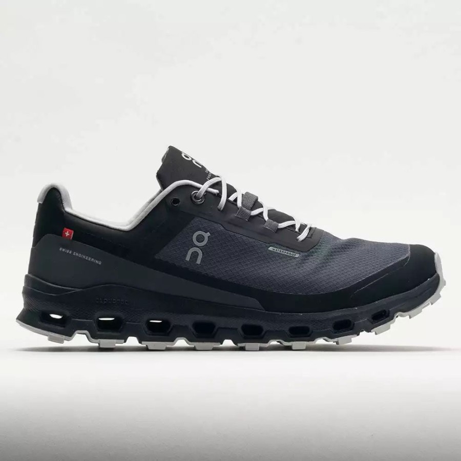 Trail Running Shoes * | On Running On Cloudvista Waterproof Women'S Eclipse/Black