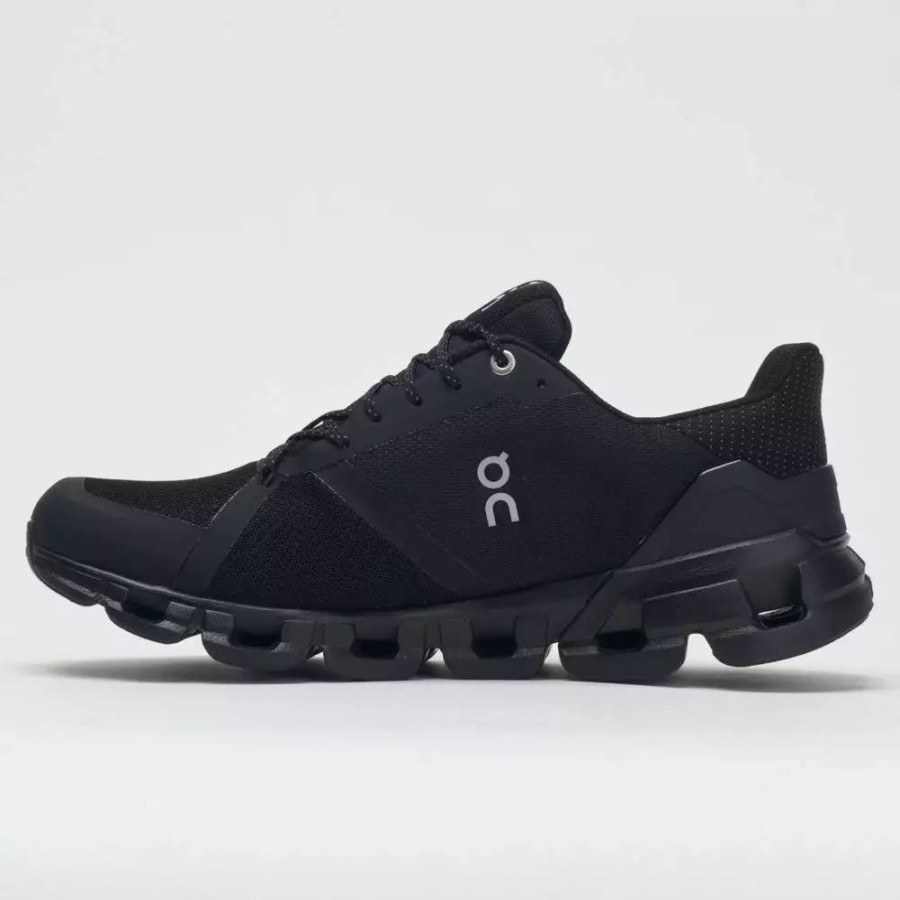 Running Shoes * | On Running On Cloudflyer Waterproof Women'S Black/Lunar