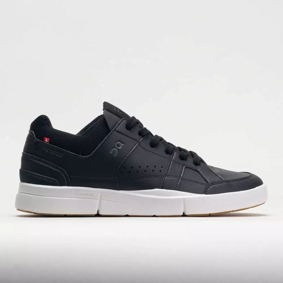 Lifestyle Sneakers * | On Running On The Roger Clubhouse Men'S Black/White/Gum