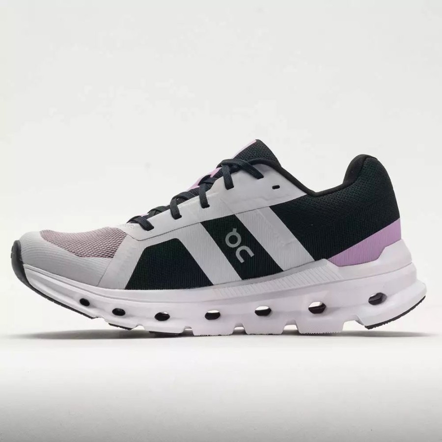 Running Shoes * | On Running On Cloudrunner Women'S Heron/Black