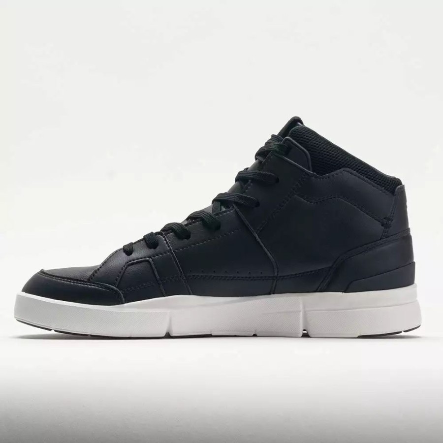 Lifestyle Sneakers * | On Running On The Roger Clubhouse Mid Men'S Black/Eclipse