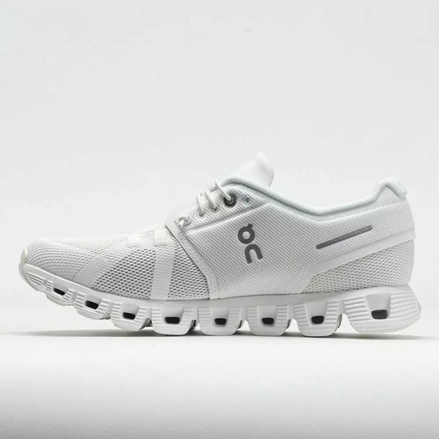 Running Shoes * | On Running On Cloud 5 Women'S Undyed White