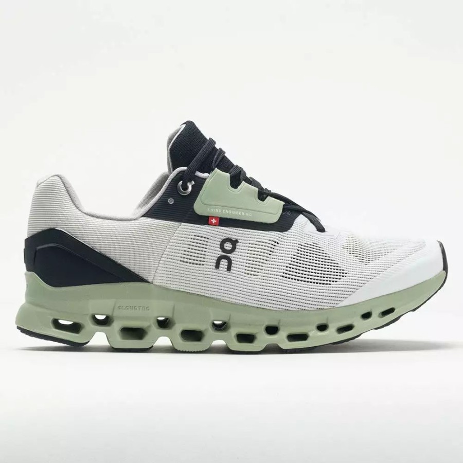 Running Shoes * | On Running On Cloudstratus Women'S White/Black