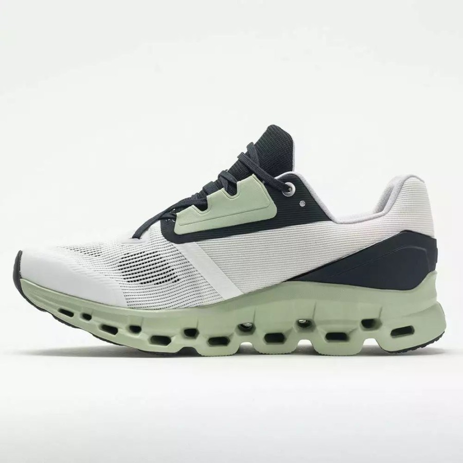 Running Shoes * | On Running On Cloudstratus Women'S White/Black