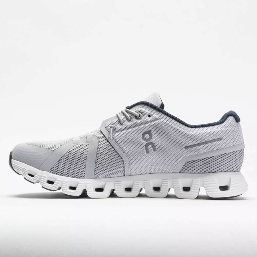 Running Shoes * | On Running On Cloud 5 Men'S Glacier/White