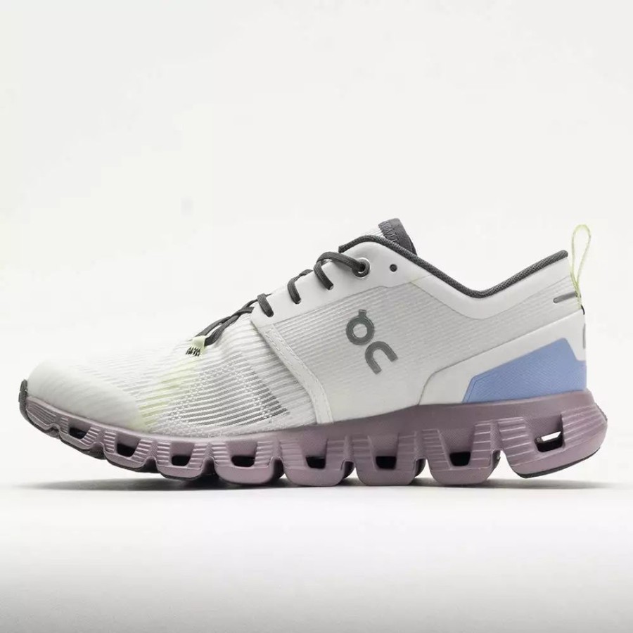 Running Shoes * | On Running On Cloud X 3 Shift Women'S White/Heron