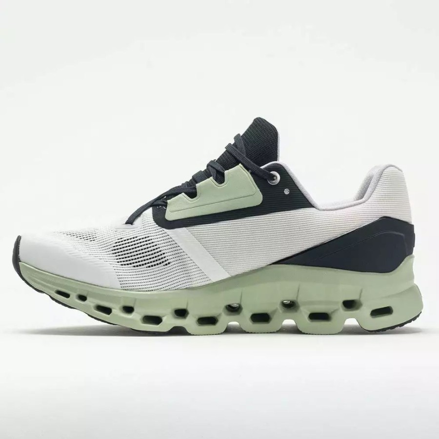 Running Shoes * | On Running On Cloudstratus Men'S White/Black