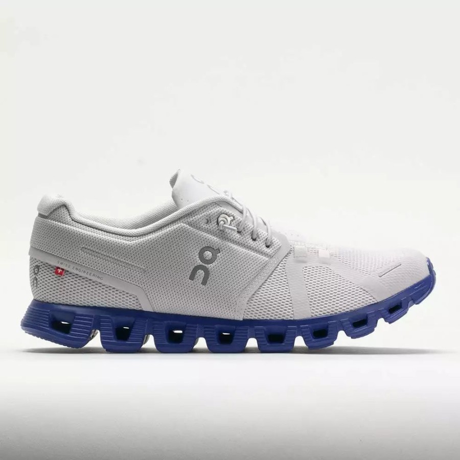 Running Shoes * | On Running On Cloud 5 Men'S Frost/Indigo