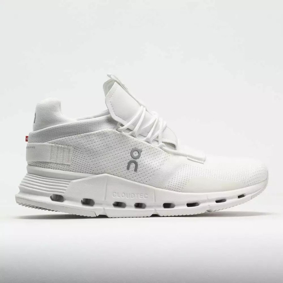 Lifestyle Sneakers * | On Running On Cloudnova Men'S Undyed White/White