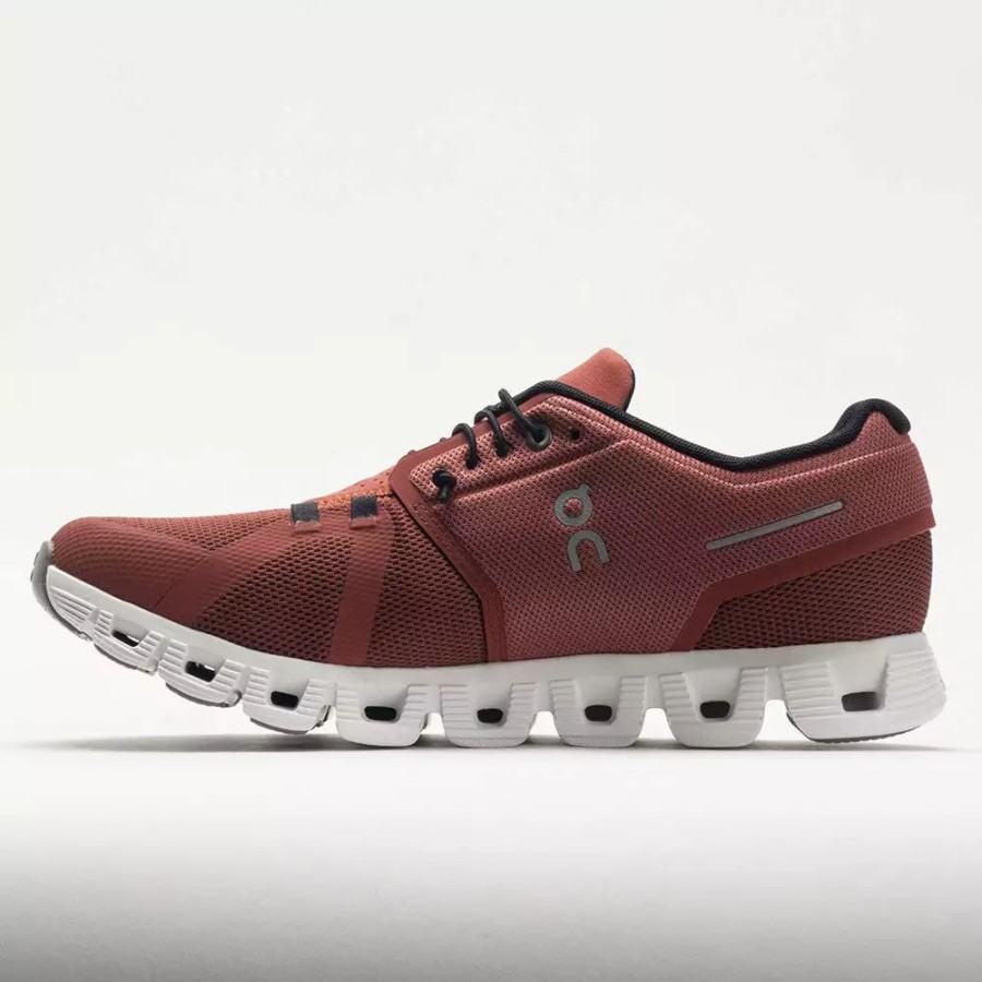 Running Shoes * | On Running On Cloud 5 Men'S Ruby/Rust