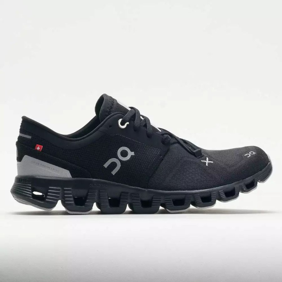 Running Shoes * | On Running On Cloud X 3 Women'S Black