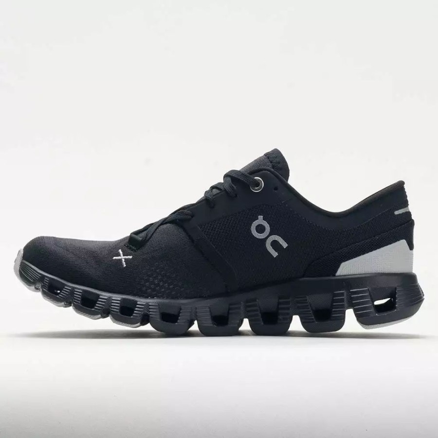 Running Shoes * | On Running On Cloud X 3 Women'S Black