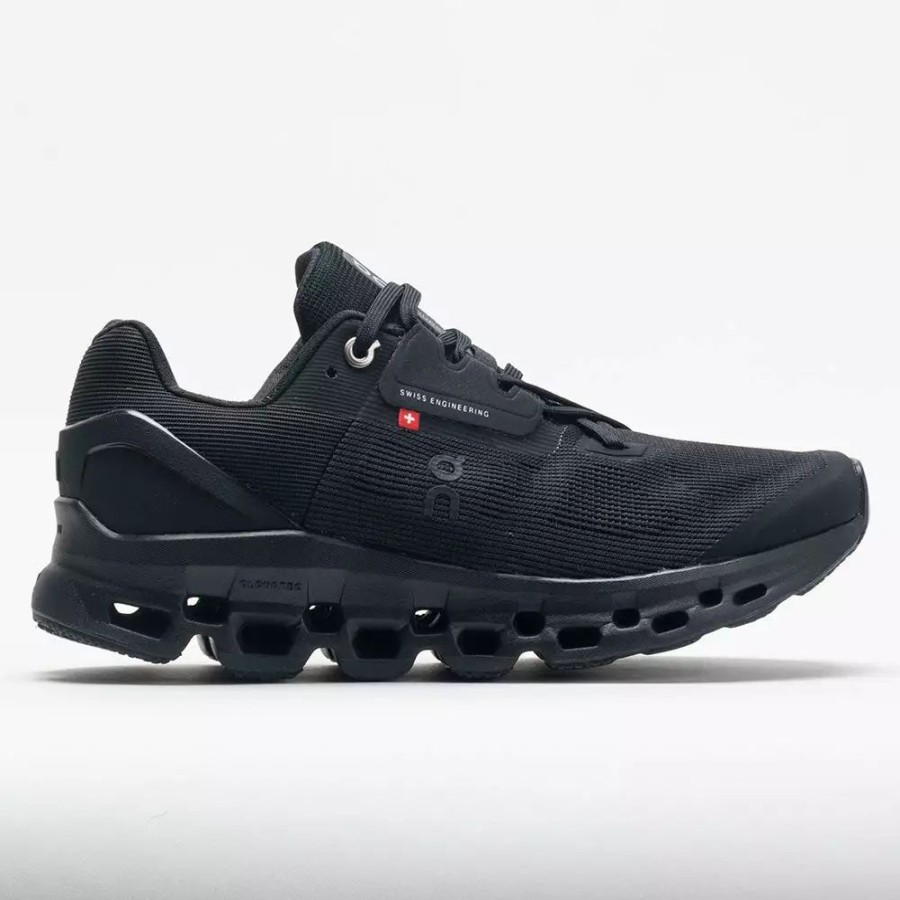 Running Shoes * | On Running On Cloudstratus Men'S Black