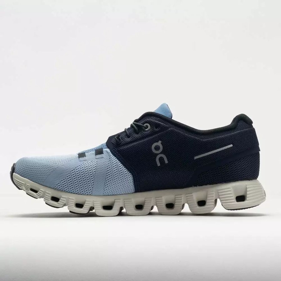 Running Shoes * | On Running On Cloud 5 Men'S Midnight/Chambray