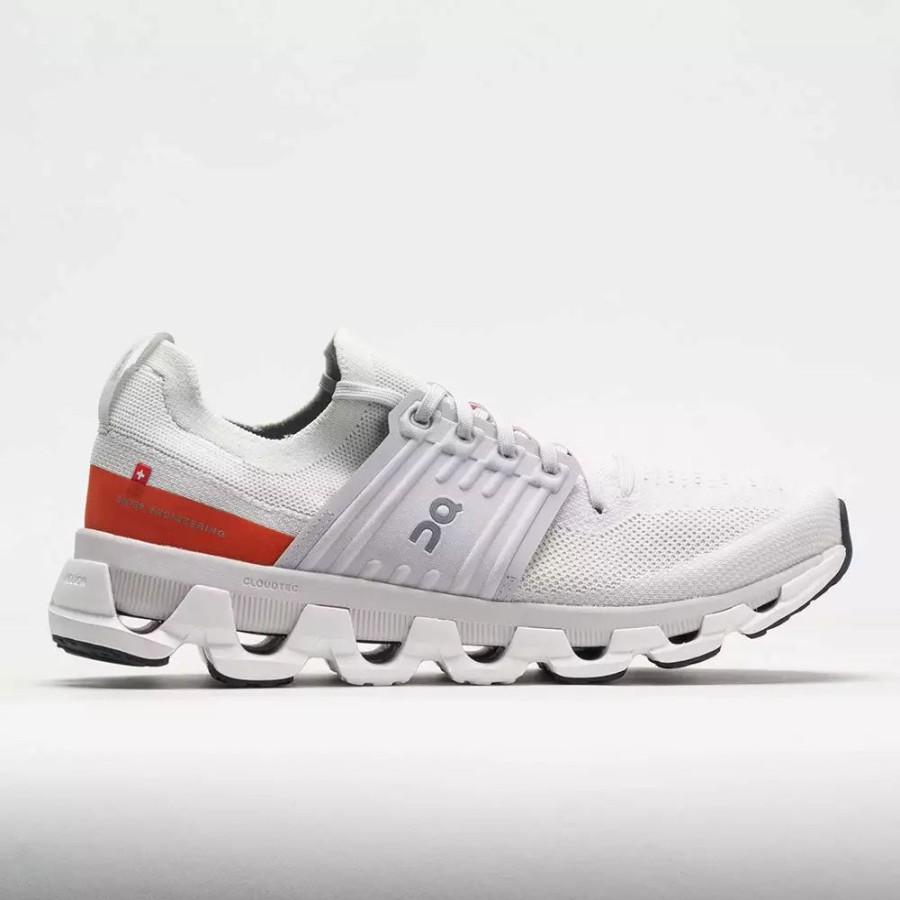 Running Shoes * | On Running On Cloudswift 3 Men'S Ivory/Flame