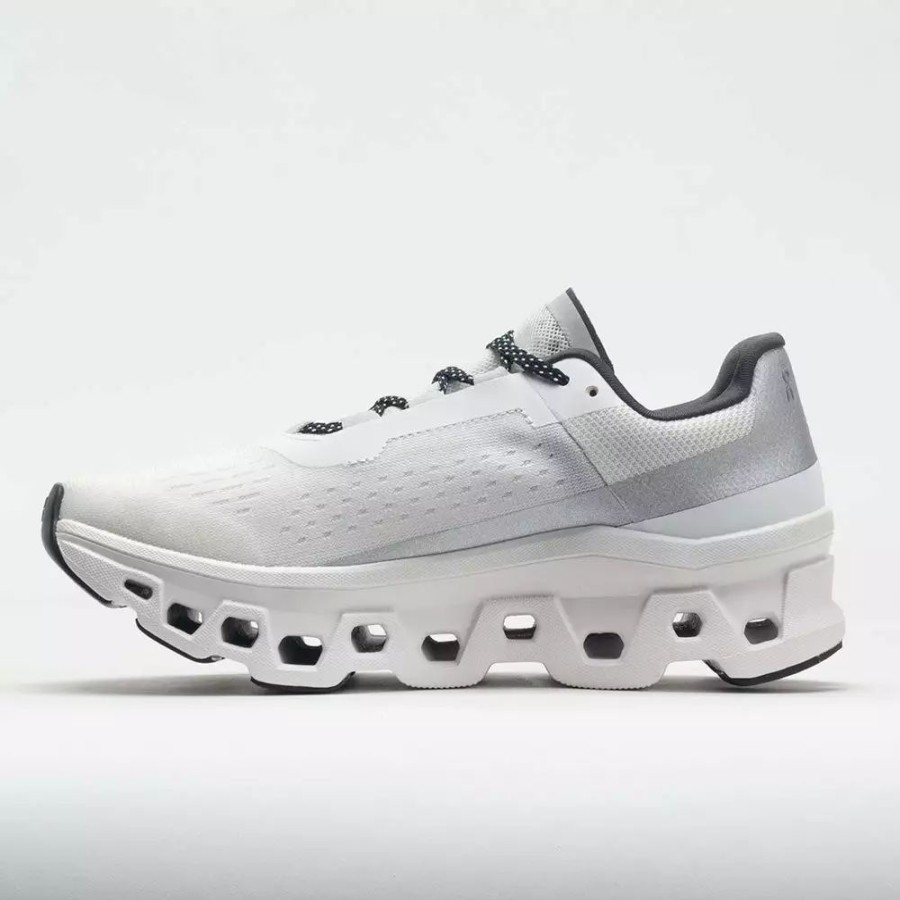 Running Shoes * | On Running On Cloudmonster Women'S Undyed White/White