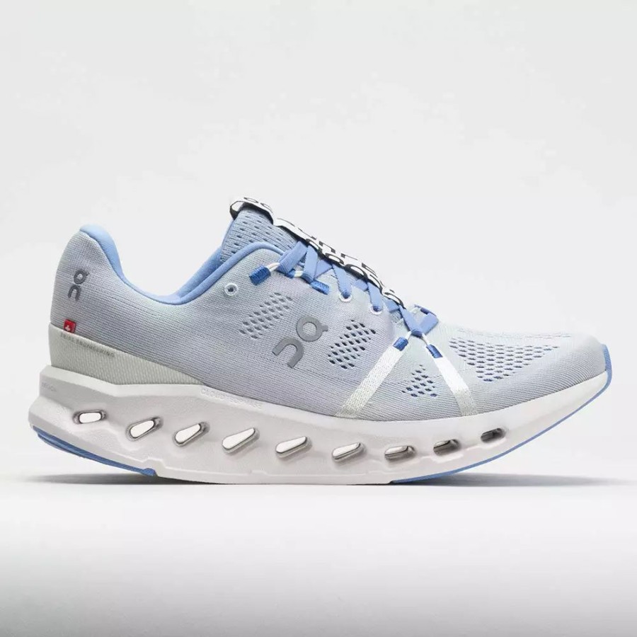 Running Shoes * | On Running On Cloudsurfer Women'S Heather/White