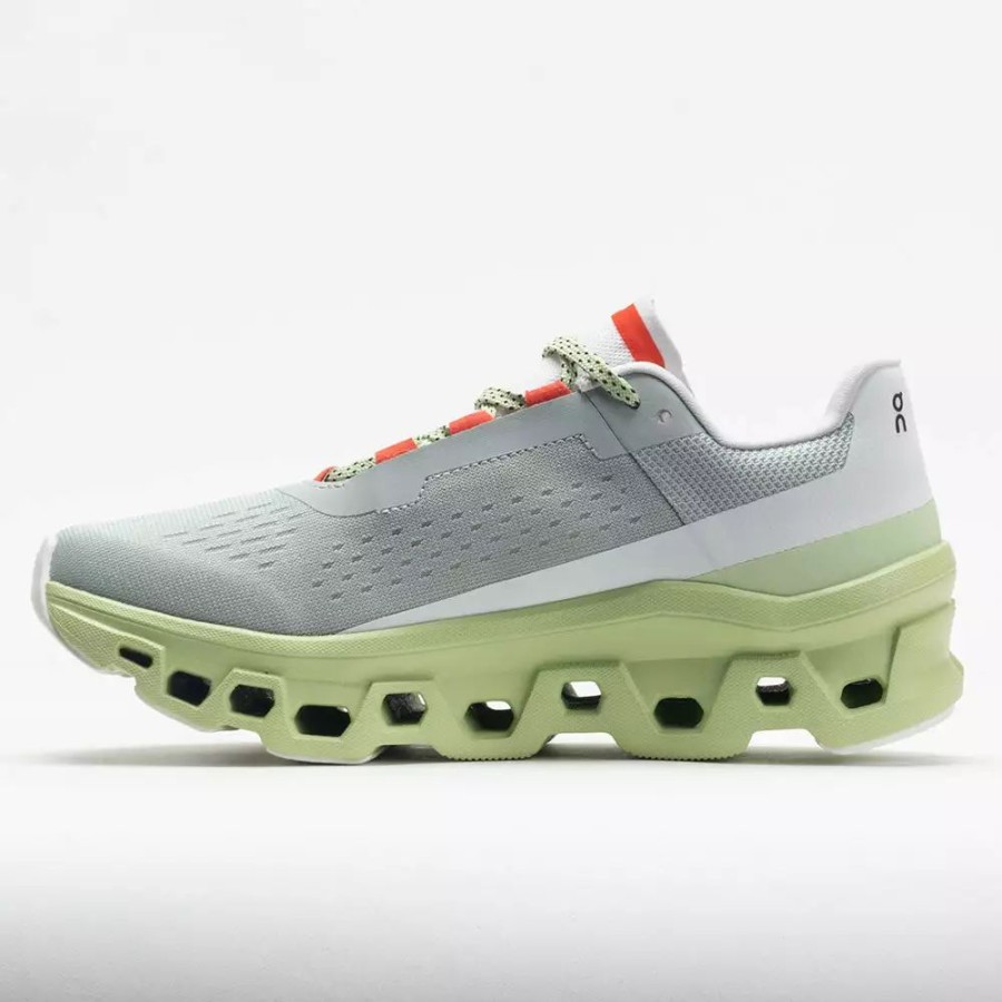 Running Shoes * | On Running On Cloudmonster Women'S Glacier/Meadow