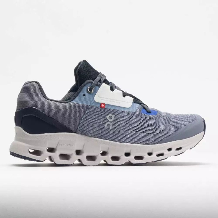 Running Shoes * | On Running On Cloudstratus Men'S Fossil/Midnight