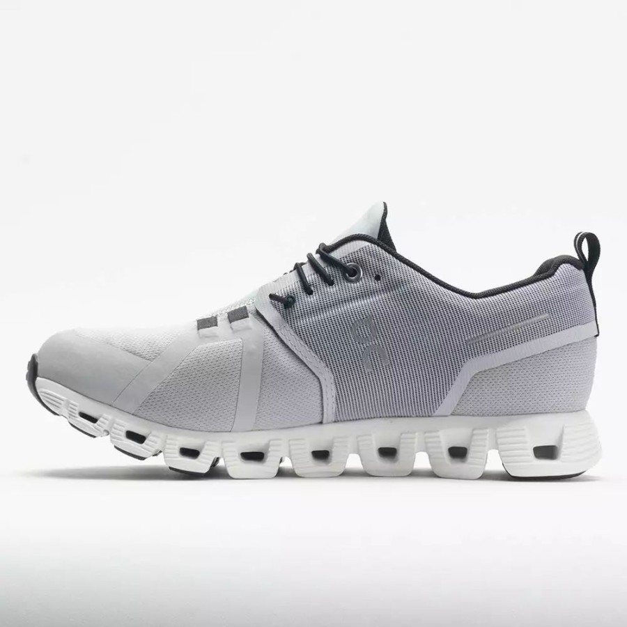 Running Shoes * | On Running On Cloud 5 Waterproof Men'S Glacier/White