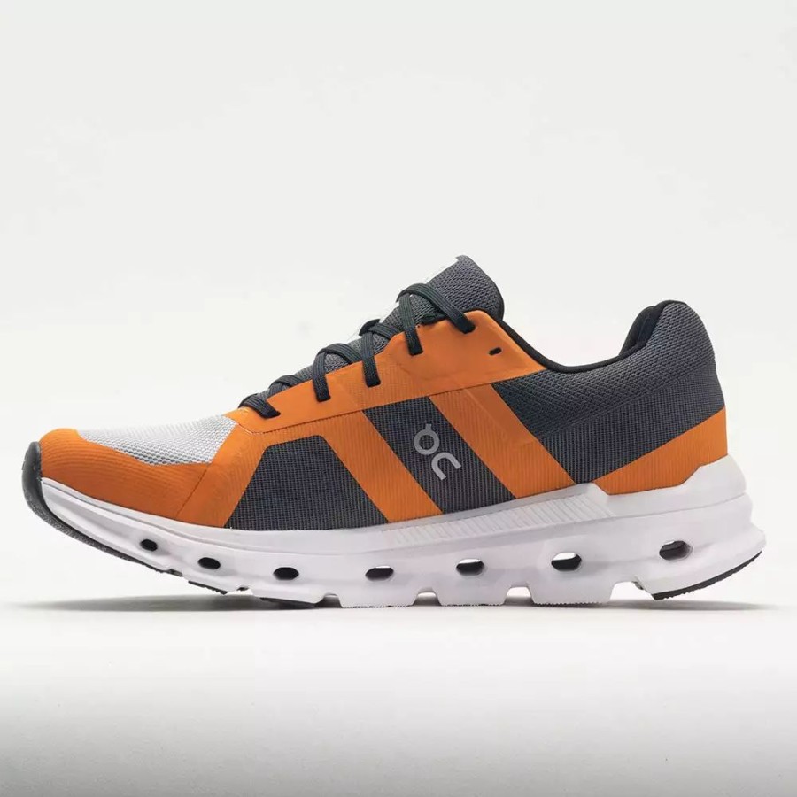 Running Shoes * | On Running On Cloudrunner Men'S Frost/Turmeric