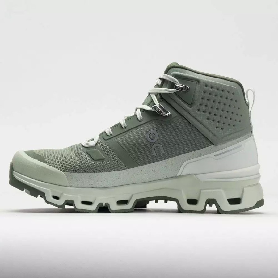 Hiking Shoes * | On Running On Cloudrock 2 Waterproof Men'S Reseda/Aloe