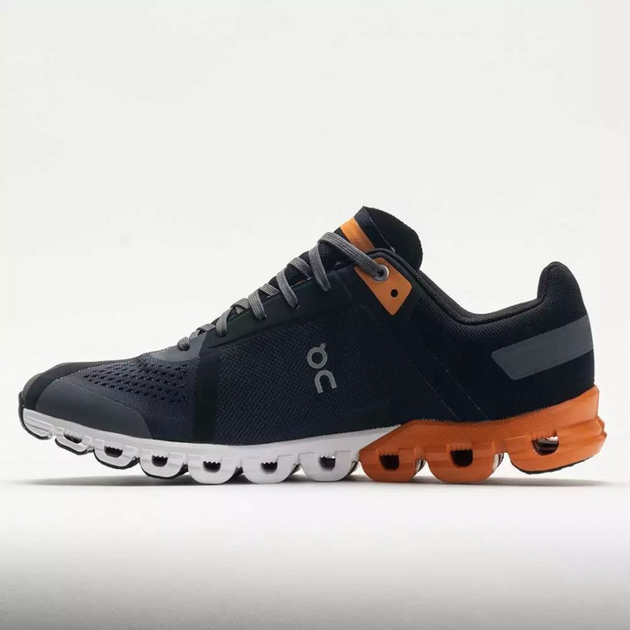 Running Shoes * | On Running On Cloudflow Men'S Black/Turmeric