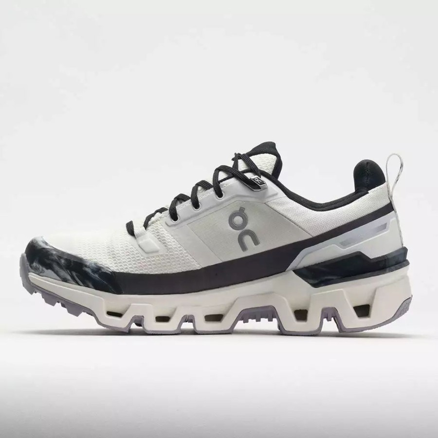 Hiking Shoes * | On Running On Cloudwander Waterproof High Alpine Men'S Ivory/Black