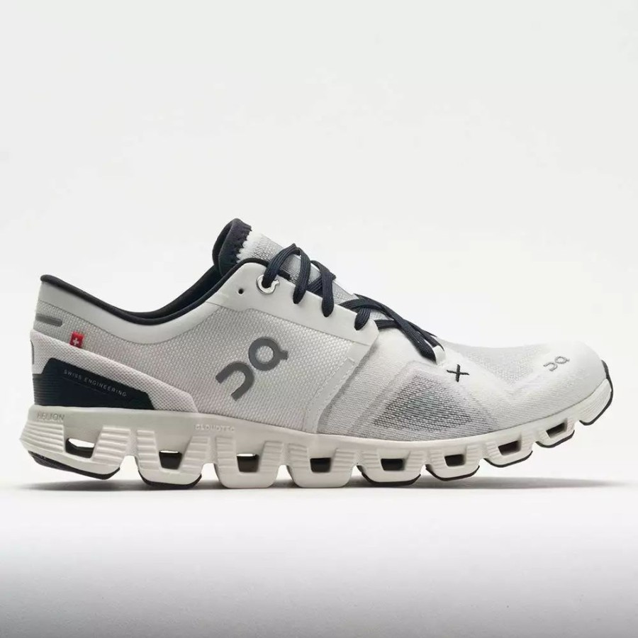 Running Shoes * | On Running On Cloud X 3 Women'S White/Black