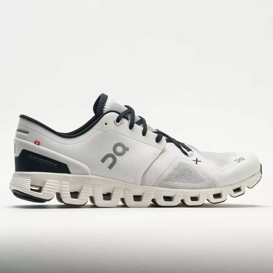 Running Shoes * | On Running On Cloud X 3 Men'S Ivory/Black