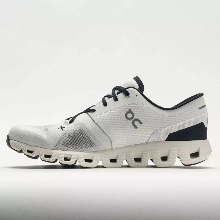 Running Shoes * | On Running On Cloud X 3 Men'S Ivory/Black