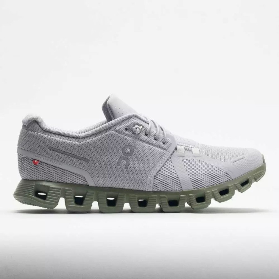 Running Shoes * | On Running On Cloud 5 Men'S Glacier/Reseda