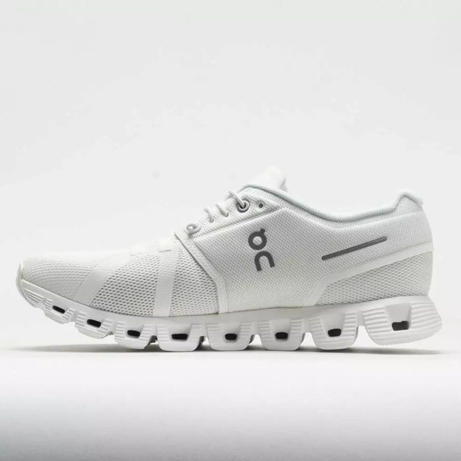 Running Shoes * | On Running On Cloud 5 Men'S Undyed White