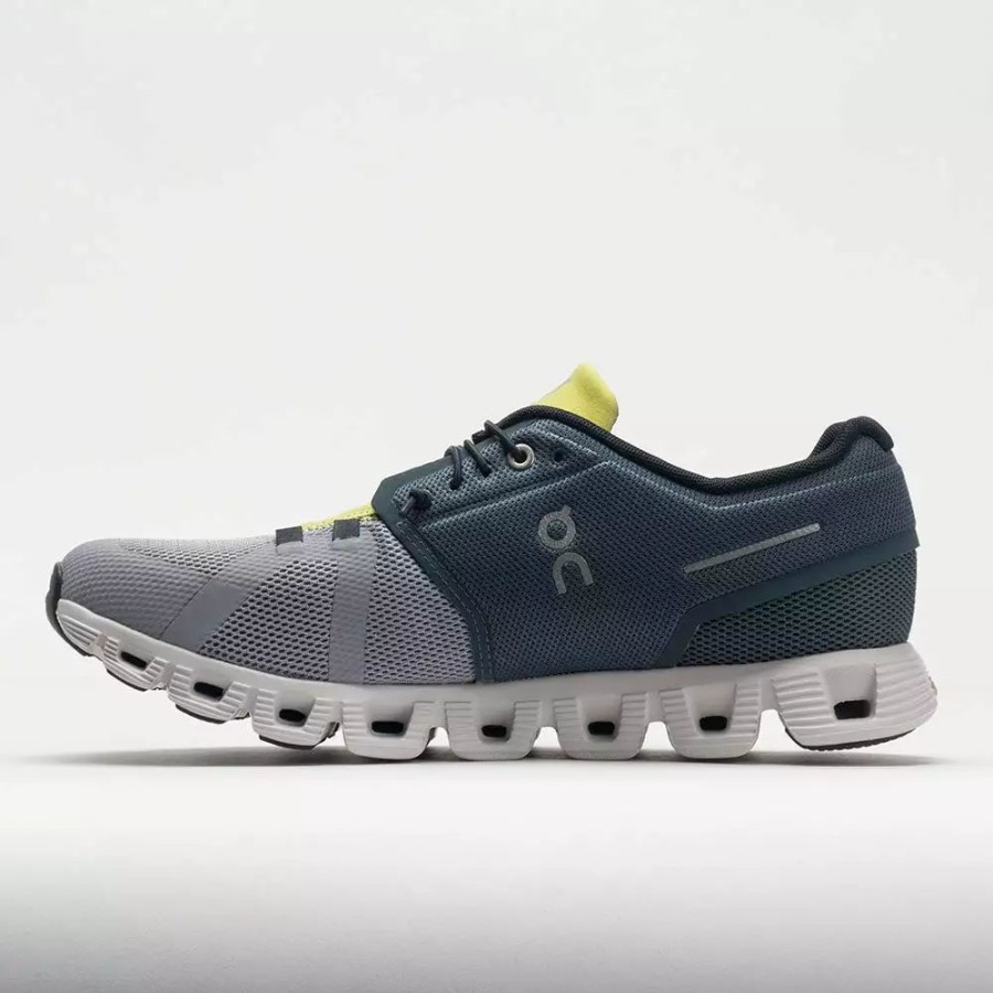 Running Shoes * | On Running On Cloud 5 Men'S Olive/Alloy