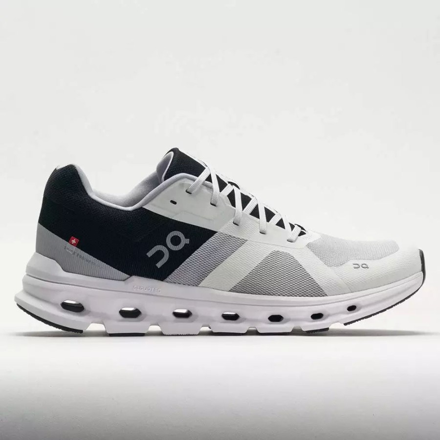 Running Shoes * | On Running On Cloudrunner Men'S Glacier/Black