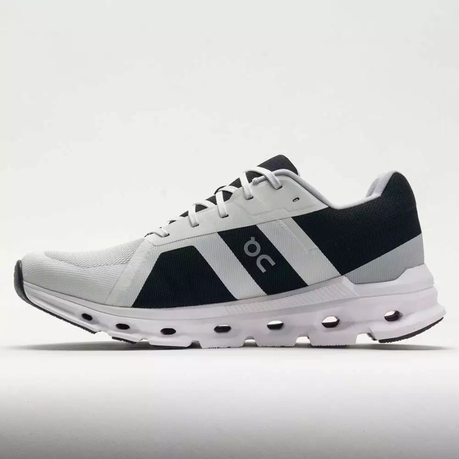 Running Shoes * | On Running On Cloudrunner Men'S Glacier/Black