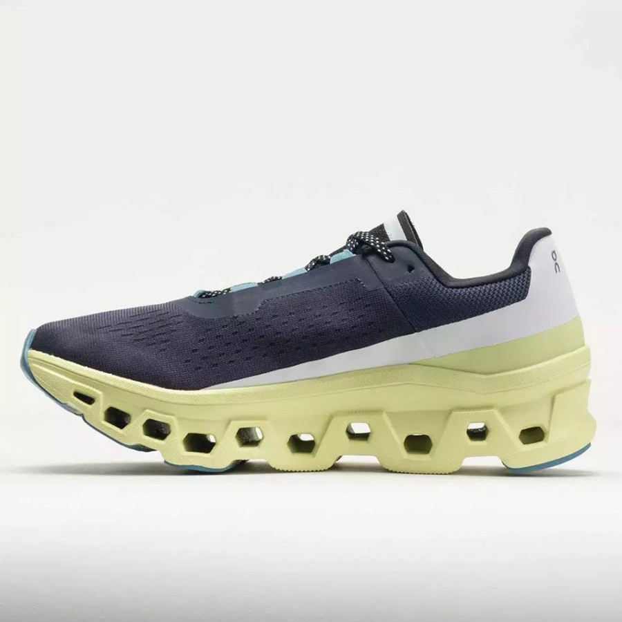 Running Shoes * | On Running On Cloudmonster Men'S Iron/Hay