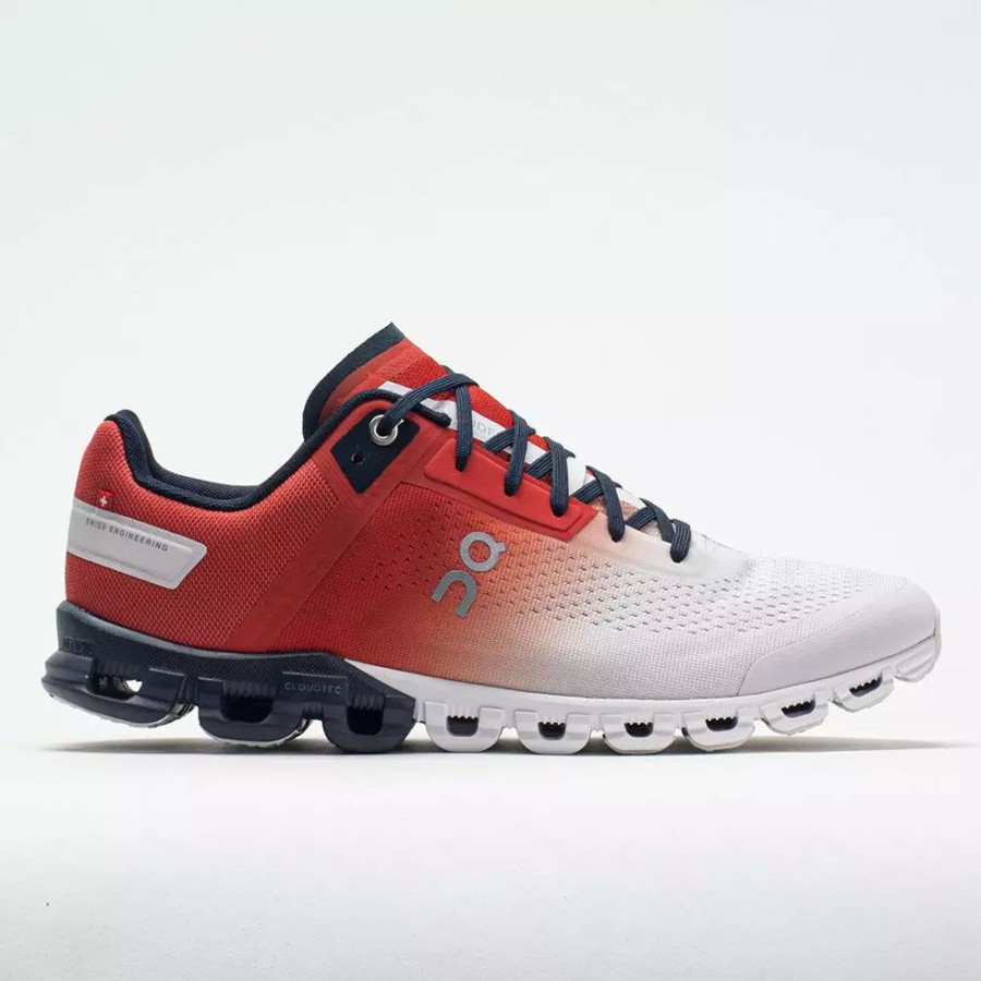 Running Shoes * | On Running On Cloudflow Men'S Rust/Eclipse