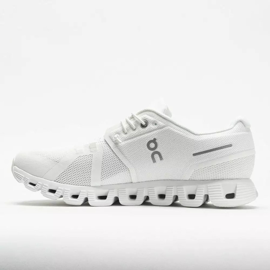 Running Shoes * | On Running On Cloud 5 Women'S All White