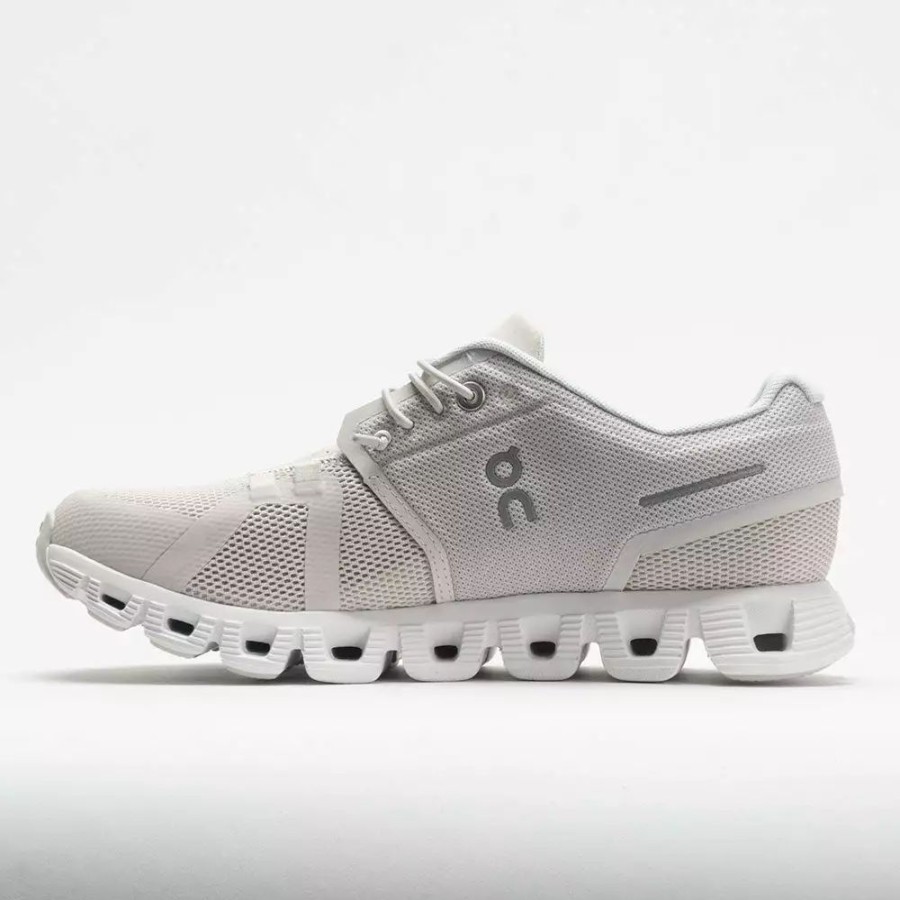 Running Shoes * | On Running On Cloud 5 Women'S Pearl/White