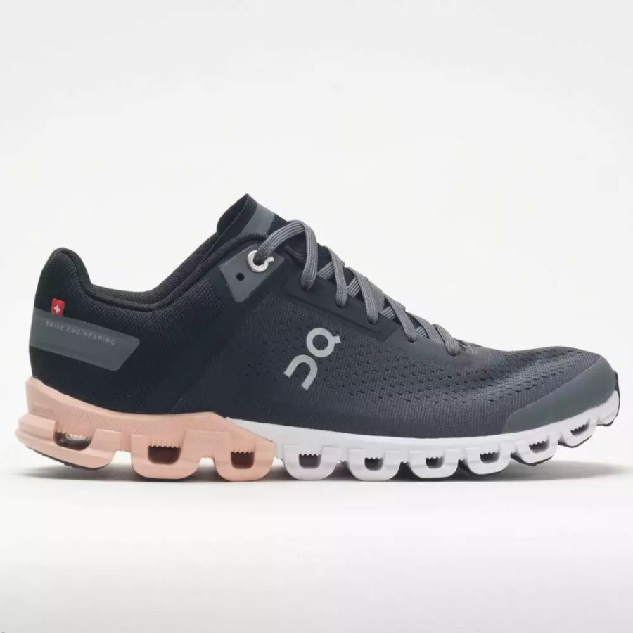 Running Shoes * | On Running On Cloudflow Women'S Rock/Rose