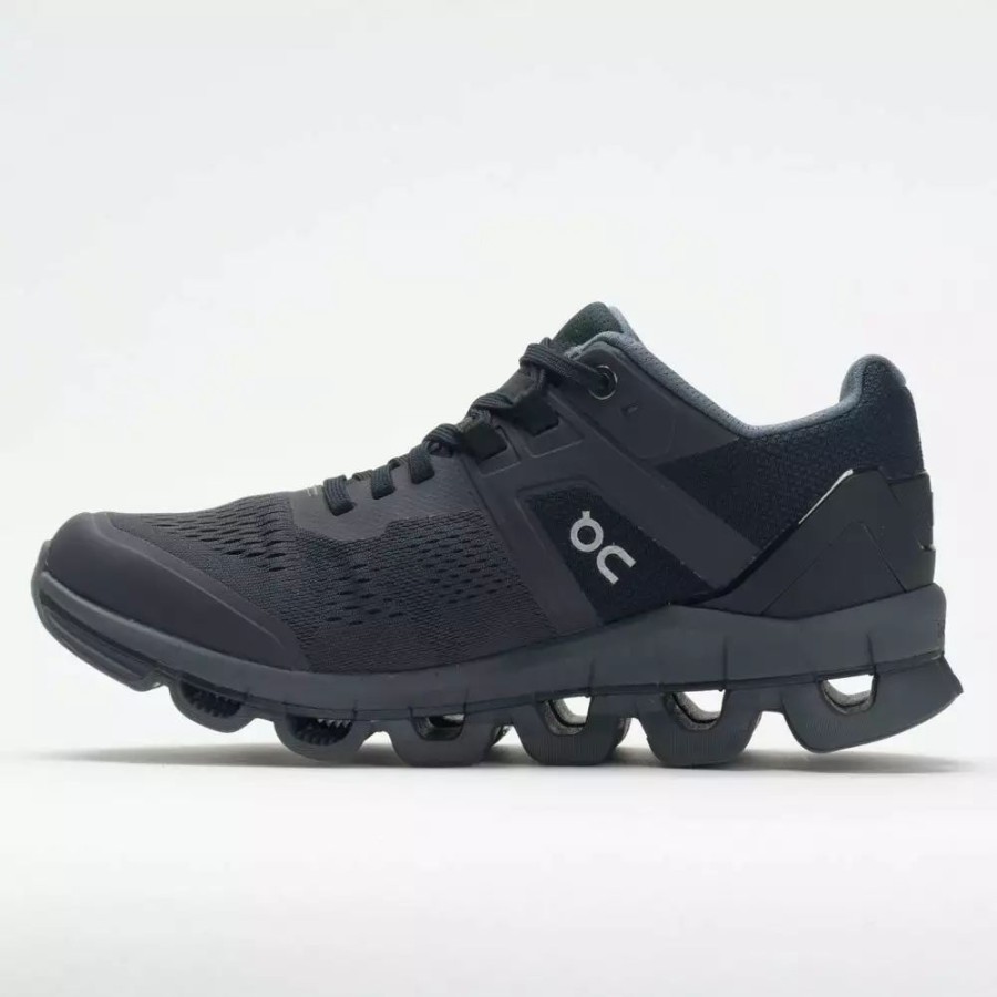 Running Shoes * | On Running On Cloudace Men'S Black/Eclipse