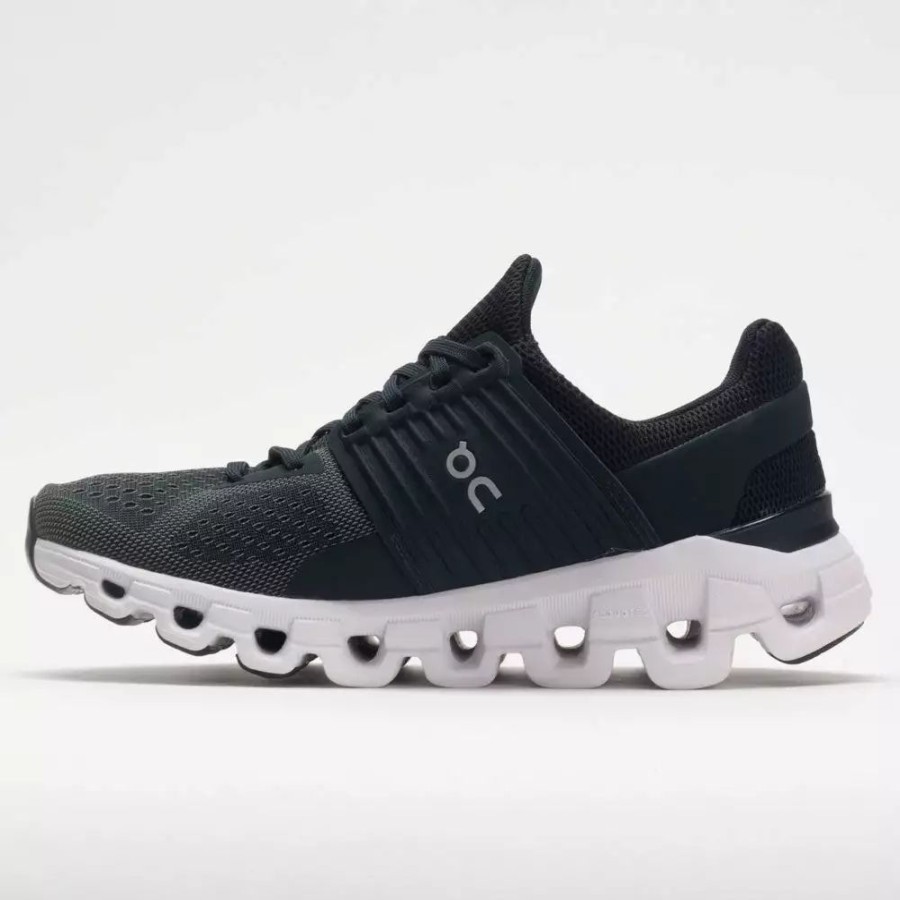 Running Shoes * | On Running On Cloudswift Men'S Black/Rock