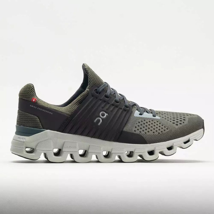 Running Shoes * | On Running On Cloudswift Men'S Olive/Thorn