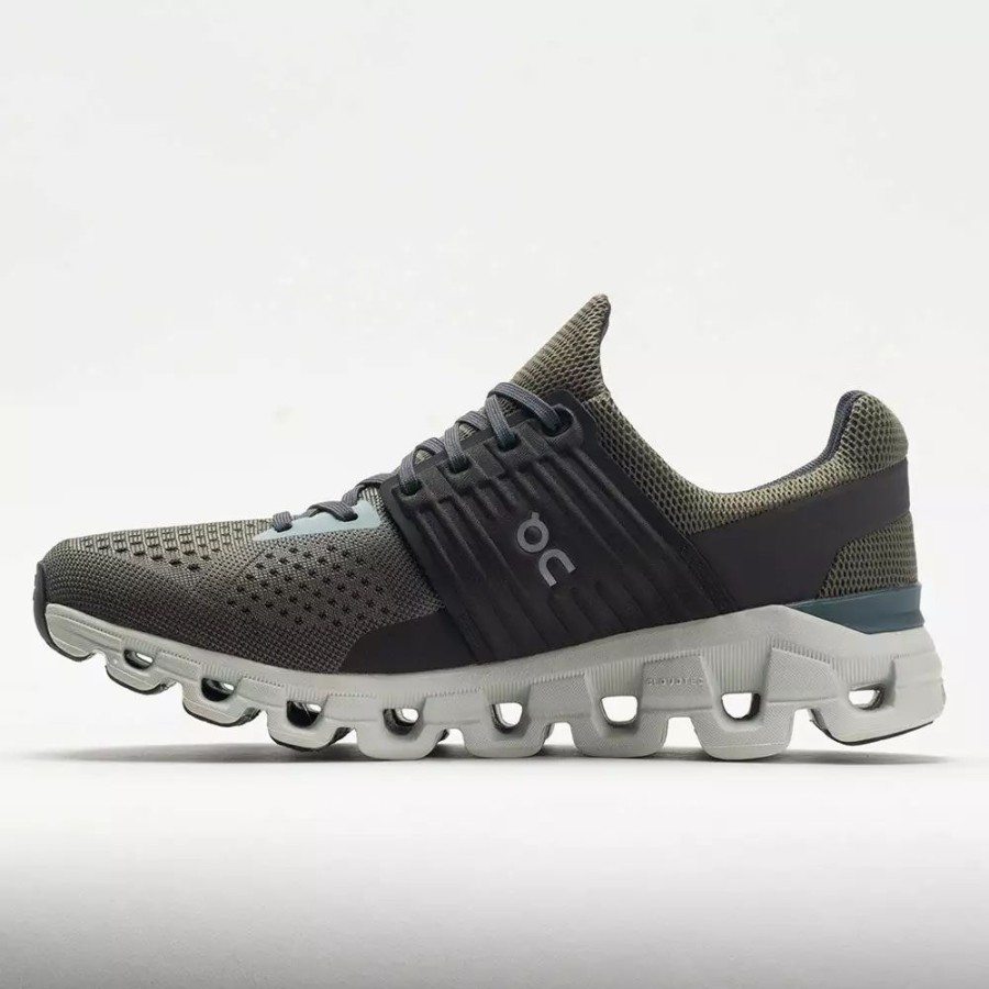 Running Shoes * | On Running On Cloudswift Men'S Olive/Thorn